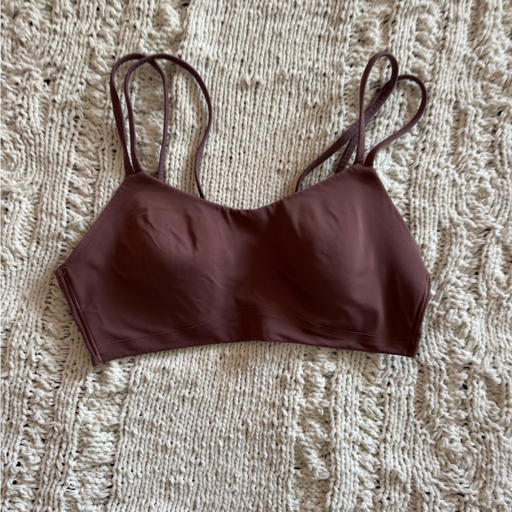 Lululemon Athletica Chocolate Brown Bra